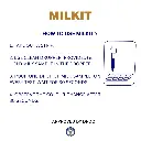 HOW TO USE 1.TAKE OUT A STRIP. 2. USE CLEAN DROPPER (PROVIDED) & HOLD MILK SAMPLE IN THE DROPPER. 3. POUR ONE DROP OF MILK SAMPLE ON EVERY TEST, WAIT FOR 30 SECONDS. 4. OBSERVE THE COLOUR CHANGE .webp