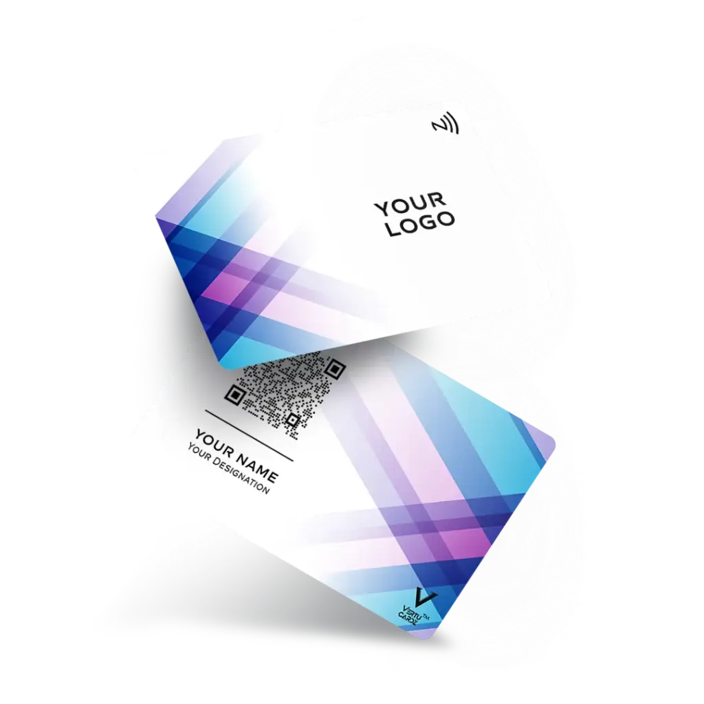 Abstract NFC Business Card Design 4