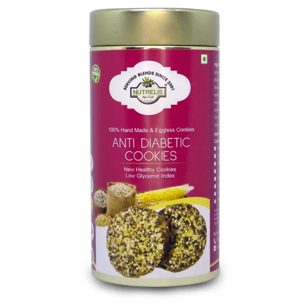 Anti Diabetic Cookies - Herbal Cookies by Nutrelis
