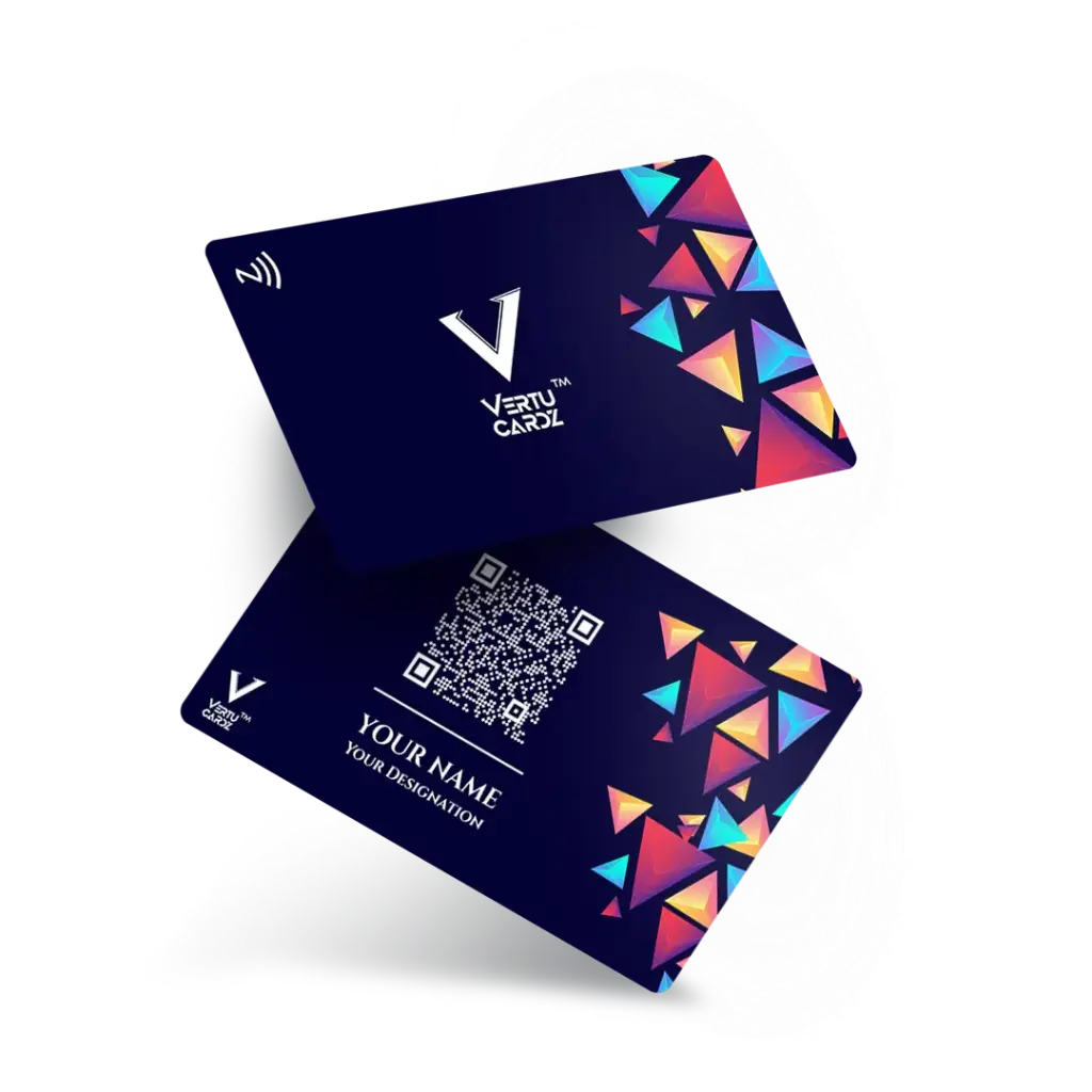 Abstract NFC Business Card Design 2