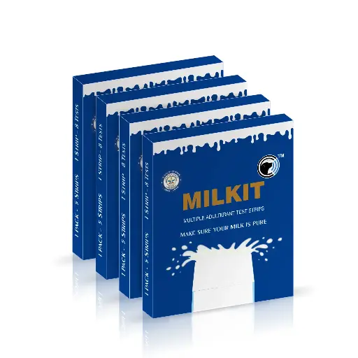 [MILKIT004] MILKIT - Milk Adulteration Testing Kit Pack of 4 